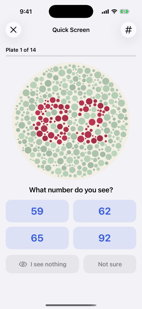 Quick Screen dot plate